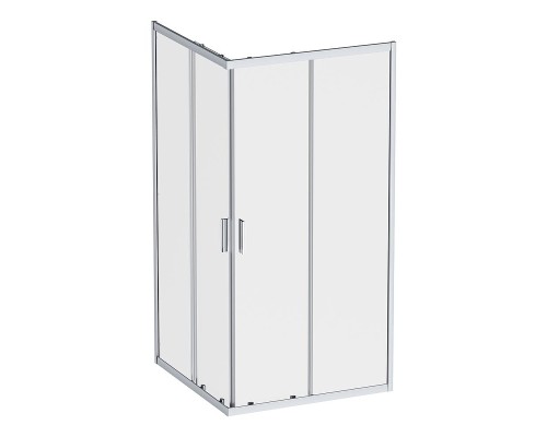 Душевой уголок AM.PM Gem 100х100 W90G-403-100100-MT профиль Хром матовый стекло прозрачное