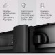 Душевой уголок AM.PM Gem 120х90 W90G-403-120290-BT профиль Черный матовый стекло прозрачное