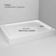 Душевой уголок AM.PM Gem 120х90 W90G-403-120290-BT профиль Черный матовый стекло прозрачное