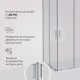 Душевой уголок AM.PM Gem 120х90 W90G-403-120290-MT профиль Хром матовый стекло прозрачное