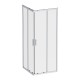 Душевой уголок AM.PM Gem 80х80 W90G-403-8080-MT профиль Хром матовый стекло прозрачное