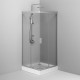 Душевой уголок AM.PM Gem 90х90 W90G-403-9090MT профиль Хром матовый стекло прозрачное