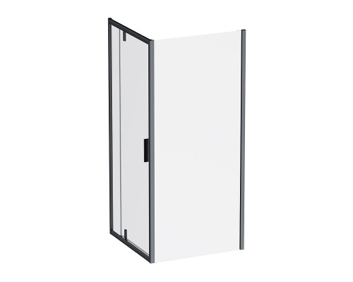 Душевой уголок AM.PM Gem 90х90 W90G-404-9090-BT профиль Черный матовый стекло прозрачное