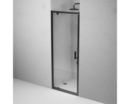 Душевая дверь AM.PM Gem 80 W90G-80-1P-BT профиль Черный матовый стекло прозрачное
