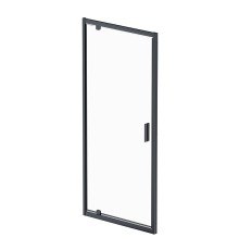 Душевая дверь AM.PM Gem 90 W90G-90-1P-BT профиль Черный матовый стекло прозрачное