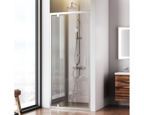 Душевая дверь AM.PM Gem 90 W90G-90-1P-MT профиль Хром матовый стекло прозрачное