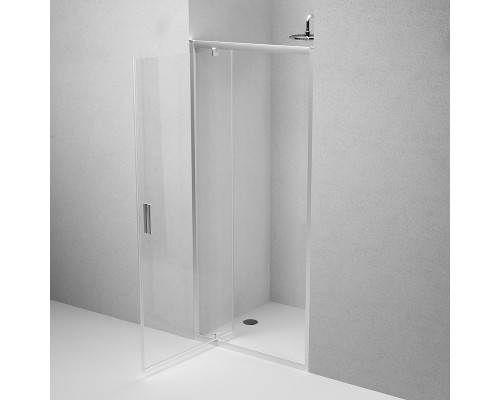 Душевая дверь AM.PM Gem 90 W90G-90-1P-MT профиль Хром матовый стекло прозрачное