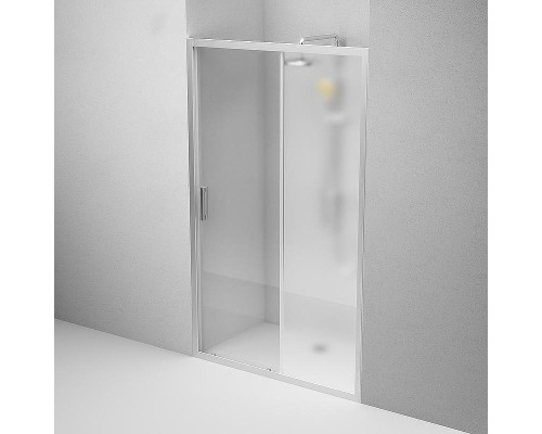 Душевая дверь AM.PM Gem 120 W90G-120-1-195MM профиль Хром матовый стекло матовое-прозрачное