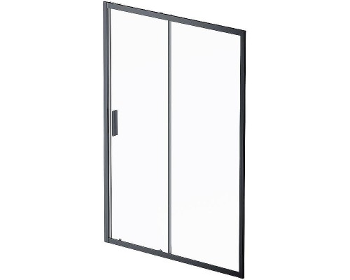Душевая дверь AM.PM Gem 140 W90G-140-1-195BT профиль Черный матовый стекло прозрачное