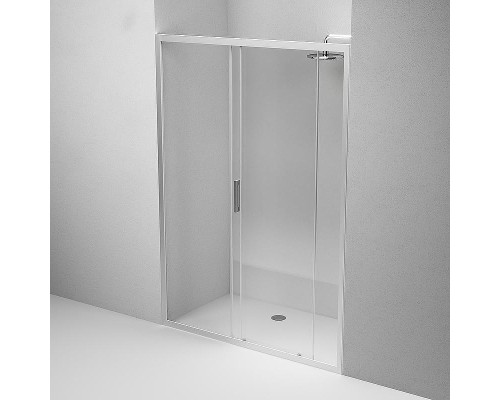 Душевая дверь AM.PM Gem 140 W90G-140-1-195MT профиль Хром матовый стекло прозрачное
