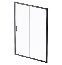 Душевая дверь AM.PM Gem 150 W90G-150-1-195BT профиль Черный матовый стекло прозрачное