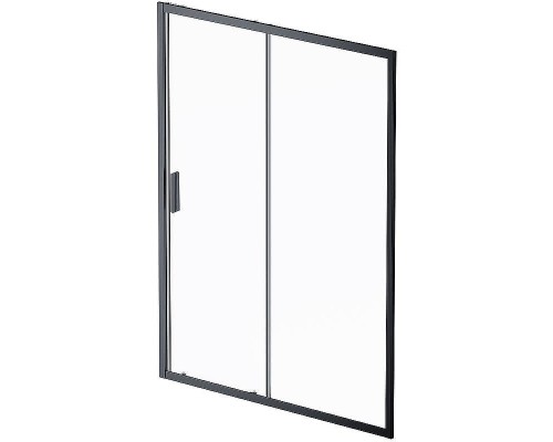 Душевая дверь AM.PM Gem 150 W90G-150-1-195BT профиль Черный матовый стекло прозрачное