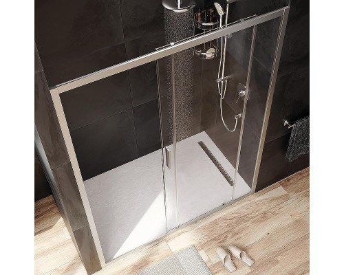 Душевая дверь AM.PM Gem 150 W90G-150-1-195MT профиль Хром матовый стекло прозрачное