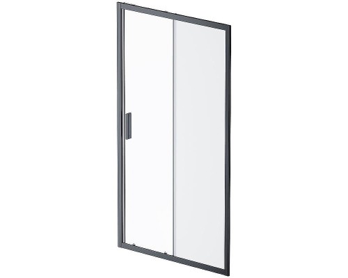 Душевая дверь AM.PM Gem 110 W90G-110-1-195BM профиль Черный матовый стекло матовое-прозрачное