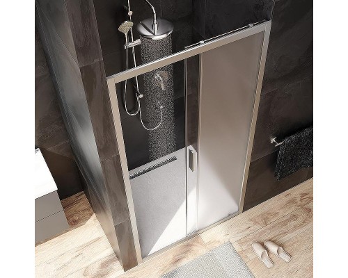 Душевая дверь AM.PM Gem 110 W90G-110-1-195MM профиль Хром матовый стекло матовое-прозрачное