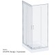 Душевой уголок AM.PM Gem 120x80 W90G-404-120280-MT профиль Хром матовый стекло прозрачное