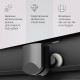 Душевой уголок AM.PM Gem 80х80 W90G-401-080BT профиль Черный матовый стекло прозрачное