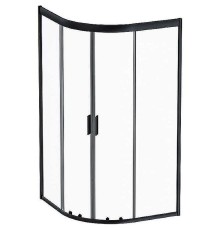Душевой уголок AM.PM Gem 100х100 W90G-401-100BT профиль Черный матовый стекло прозрачное