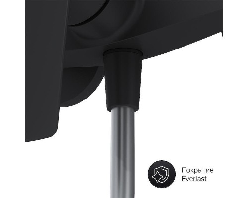 Комплект душевого уголка с душевой системой и аксессуарами AM.PM Gem 80x80 WK90EM профиль Черный матовый стекло прозрачное