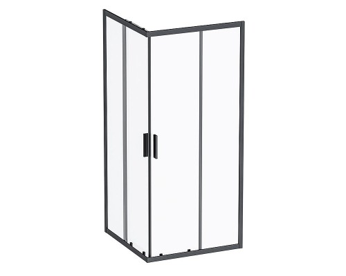 Душевой уголок AM.PM Gem S 90х90 W93G-403-090BT профиль Черный матовый стекло прозрачное