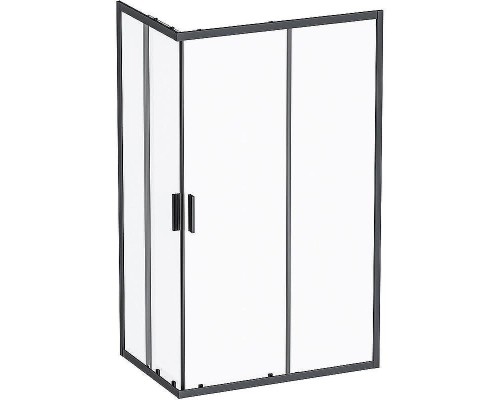Душевой уголок AM.PM Gem S 120х80 W93G-404-120280-BT профиль Черный матовый стекло прозрачное