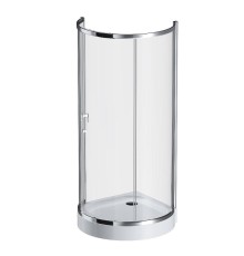 Душевой уголок AM.PM Like 95х95 W83G-333-095CT профиль Хром глянцевый стекло прозрачное