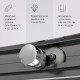Душевой уголок AM.PM Like 95х95 W83G-333-095CT профиль Хром глянцевый стекло прозрачное