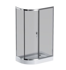 Душевой уголок AM.PM Like 120x80 W83UG-302U120CG профиль Хром глянцевый стекло тонированное