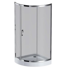 Душевой уголок AM.PM Like 90x90 W83UG-315-090CG профиль Хром глянцевый стекло тонированное