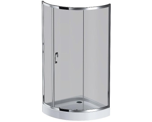 Душевой уголок AM.PM Like 90x90 W83UG-315-090CG профиль Хром глянцевый стекло тонированное