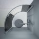 Душевой уголок AM.PM Like 90x90 W83UG-315-090CG профиль Хром глянцевый стекло тонированное