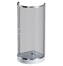 Душевой уголок AM.PM Like 95x95 W83UG-333-095CG профиль Хром глянцевый стекло тонированное