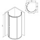 Душевой уголок AM.PM Like 95x95 W83UG-333-095CG профиль Хром глянцевый стекло тонированное