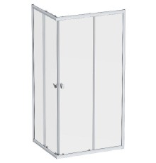 Душевой уголок AM.PM Sunny 100х80 W87G-403-10080-MT профиль Хром матовый стекло прозрачное
