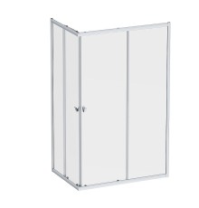 Душевой уголок AM.PM Sunny 120х80 W87G-403-12080-MT профиль Хром матовый стекло прозрачное