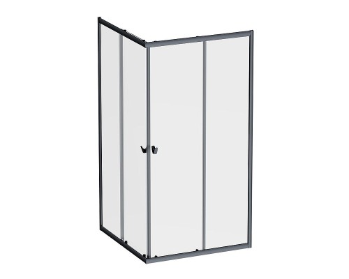 Душевой уголок AM.PM Sunny 120х90 W87G-403-12090-BT профиль Черный матовый стекло прозрачное