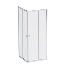 Душевой уголок AM.PM Sunny 80х80 W87G-403-8080-MT профиль Хром матовый стекло прозрачное