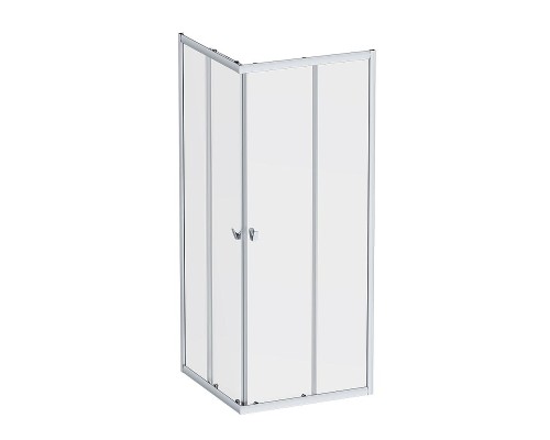Душевой уголок AM.PM Sunny 80х80 W87G-403-8080-MT профиль Хром матовый стекло прозрачное