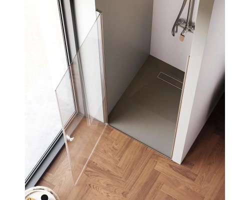 Душевая дверь AM.PM Sunny 90 W87G-90-1P-MT профиль Хром матовый стекло прозрачное