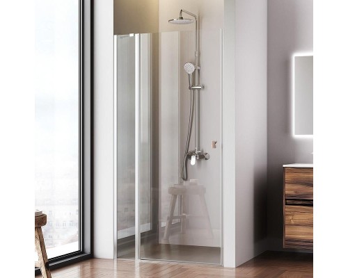 Душевая дверь AM.PM Sunny 90 W87G-90-1P-MT профиль Хром матовый стекло прозрачное