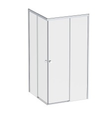 Душевой уголок AM.PM X-Joy 100х100 W94G-403-100100-MT1K профиль Хром матовый стекло прозрачное