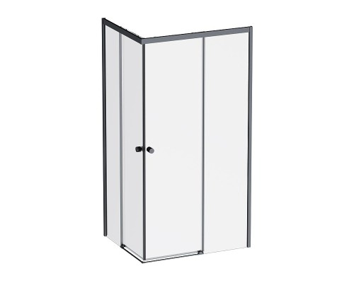 Душевой уголок AM.PM X-Joy 100х80 W94G-403-100280-BT1K профиль Черный матовый стекло прозрачное