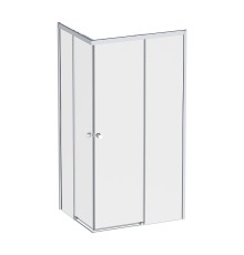 Душевой уголок AM.PM X-Joy 100х80 W94G-403-100280-MT1K профиль Хром матовый стекло прозрачное