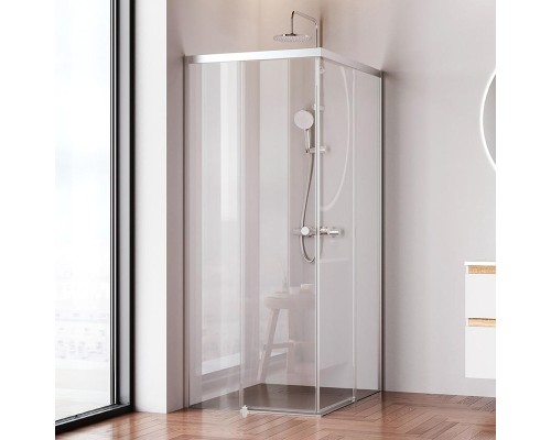 Душевой уголок AM.PM X-Joy 100х80 W94G-403-100280-MT1K профиль Хром матовый стекло прозрачное
