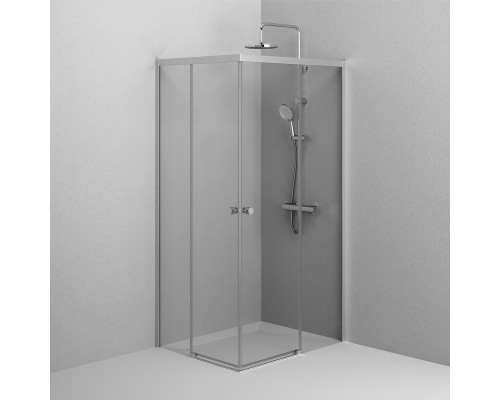 Душевой уголок AM.PM X-Joy 100х80 W94G-403-100280-MT1K профиль Хром матовый стекло прозрачное
