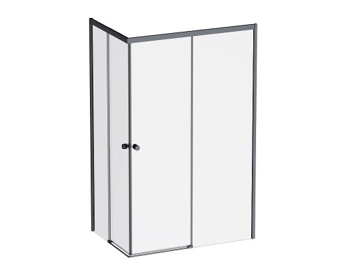 Душевой уголок AM.PM X-Joy 120х80 W94G-403-120280-BT1K профиль Черный матовый стекло прозрачное