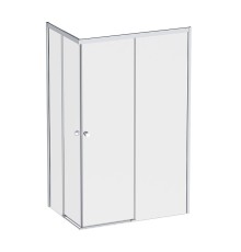 Душевой уголок AM.PM X-Joy 120х80 W94G-403-120280-MT1K профиль Хром матовый стекло прозрачное