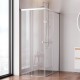 Душевой уголок AM.PM X-Joy 120х80 W94G-403-120280-MT1K профиль Хром матовый стекло прозрачное