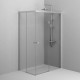 Душевой уголок AM.PM X-Joy 120х80 W94G-403-120280-MT1K профиль Хром матовый стекло прозрачное