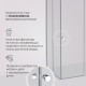Душевой уголок AM.PM X-Joy 120х80 W94G-403-120280-MT1K профиль Хром матовый стекло прозрачное